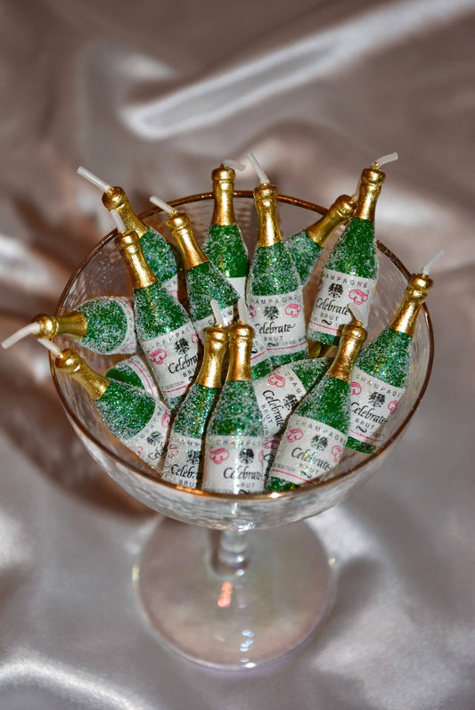 Mini FIZZY CHAMPAGNE CANDLE (Each sold separately)