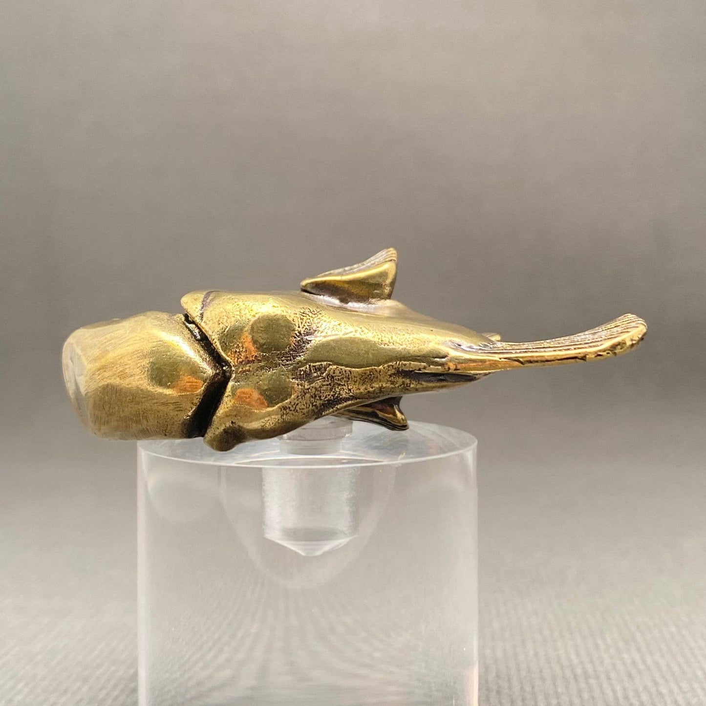 Brass Lantern Fish Crafts Desktop Ornaments Decoration