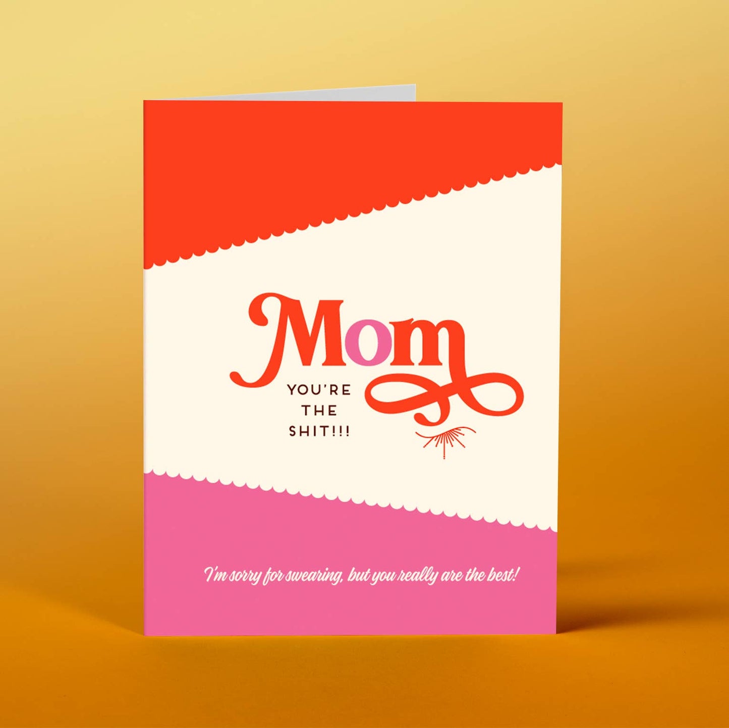 MOM You're The Shit greeting card