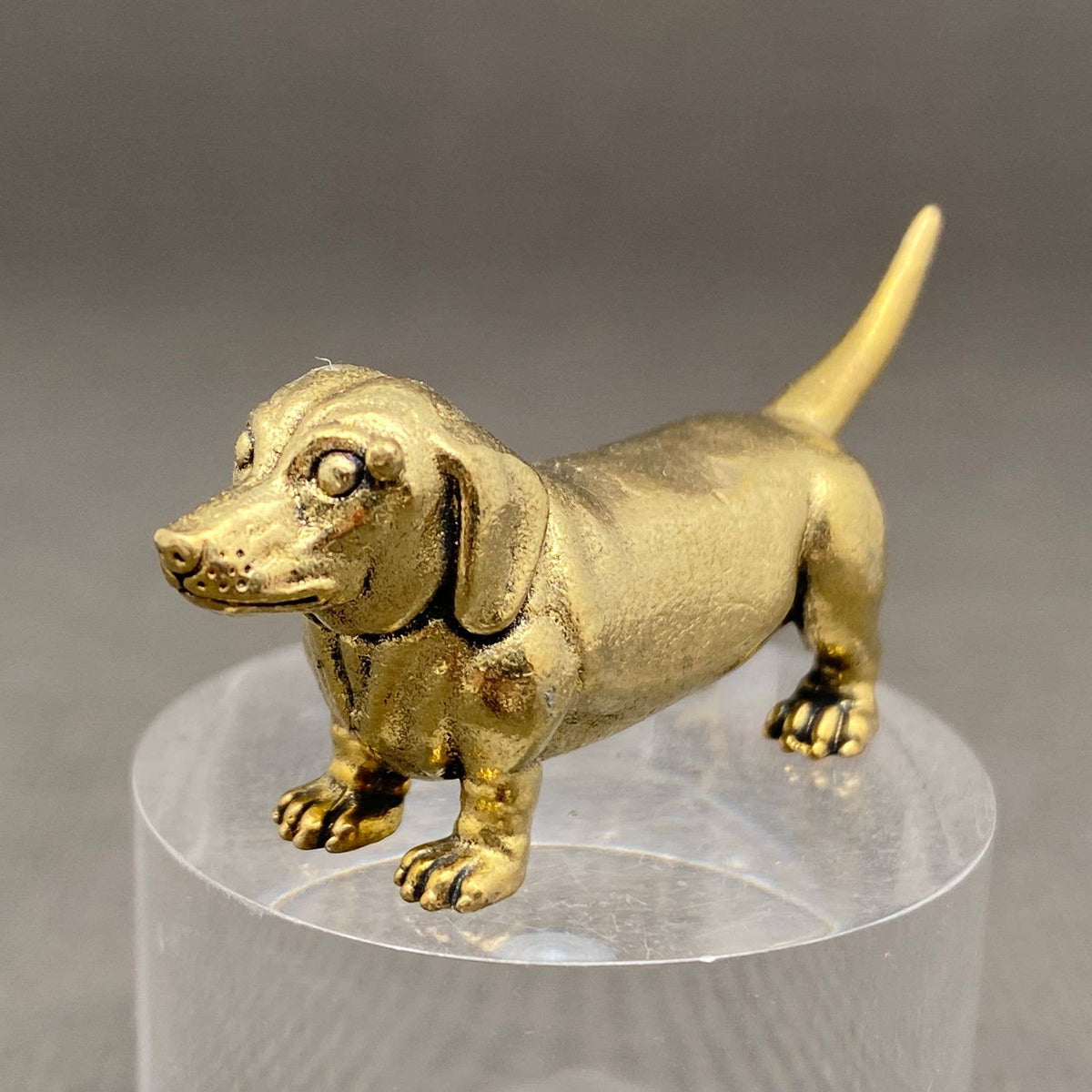 Dachshund Dog Brass Crafts Decoration Desktop Ornaments