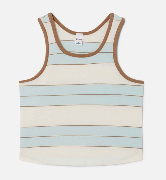 Bama Tank- Light Mint, By Re/Done