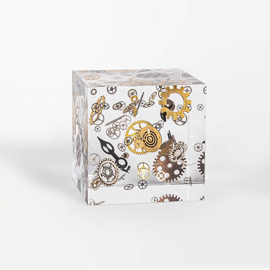 Steampunk Frozen Time Cube