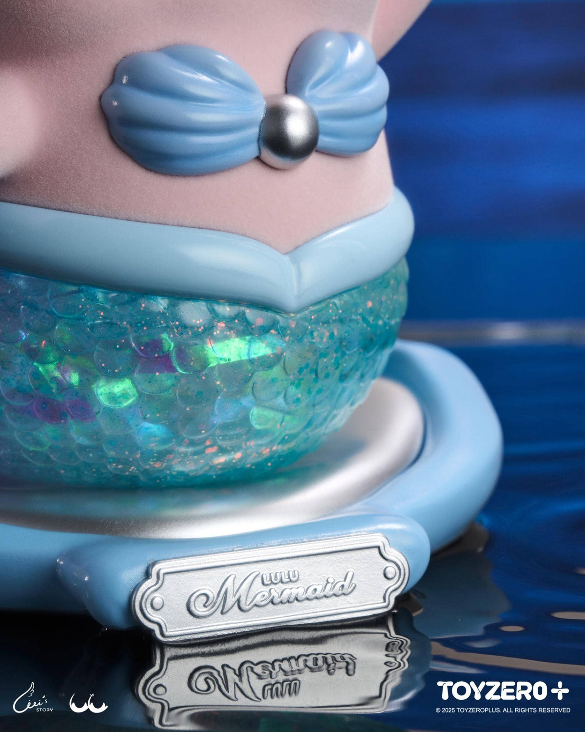LuLu the Piggy - XL Mermaid (Azure)(Very Limited Edition)