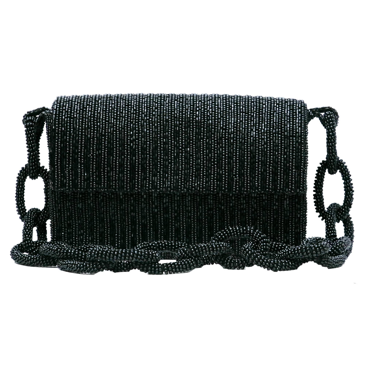 Luxurious Black beaded evening bag (editor's pick)