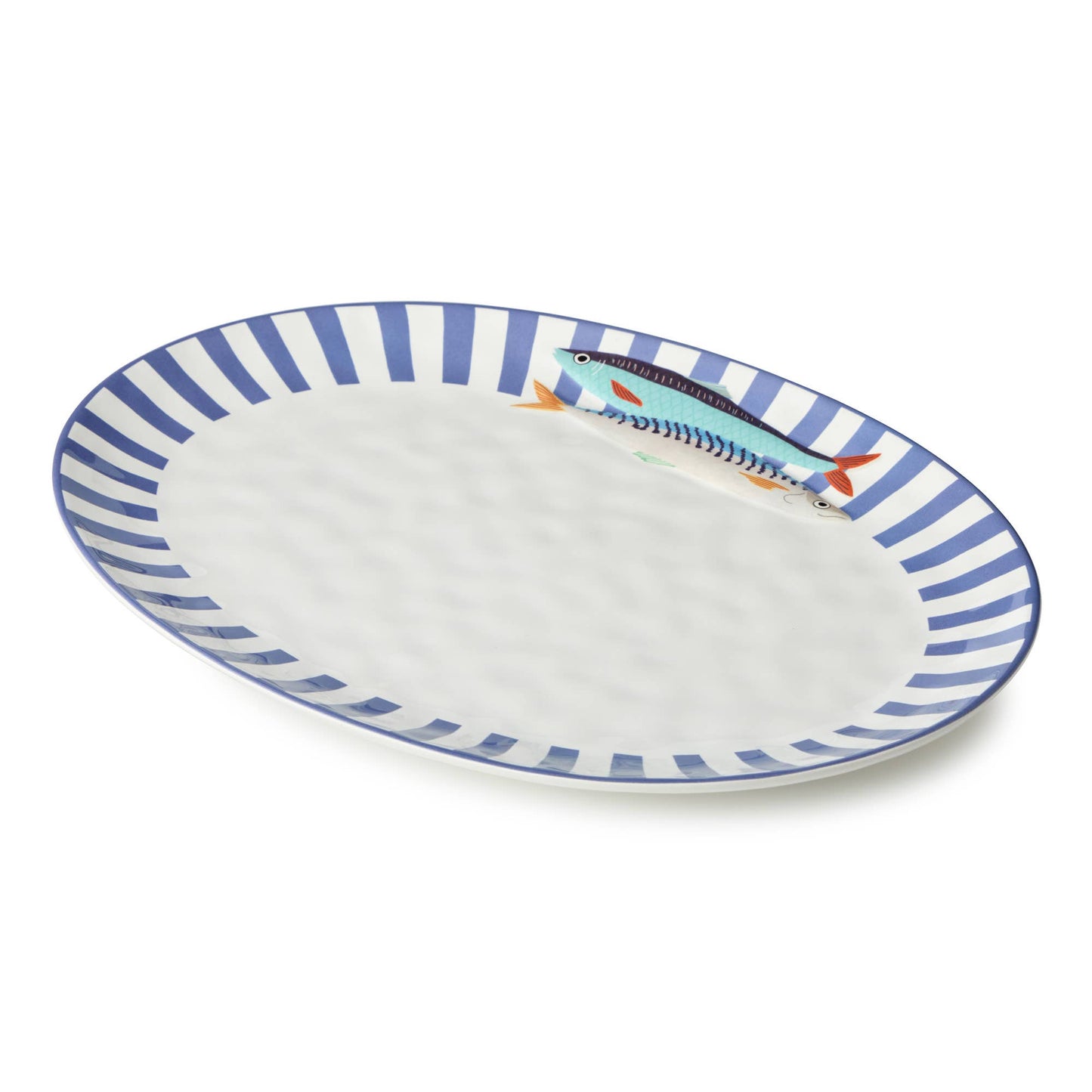 Something Fishy Oval Platter 16" x 12"
