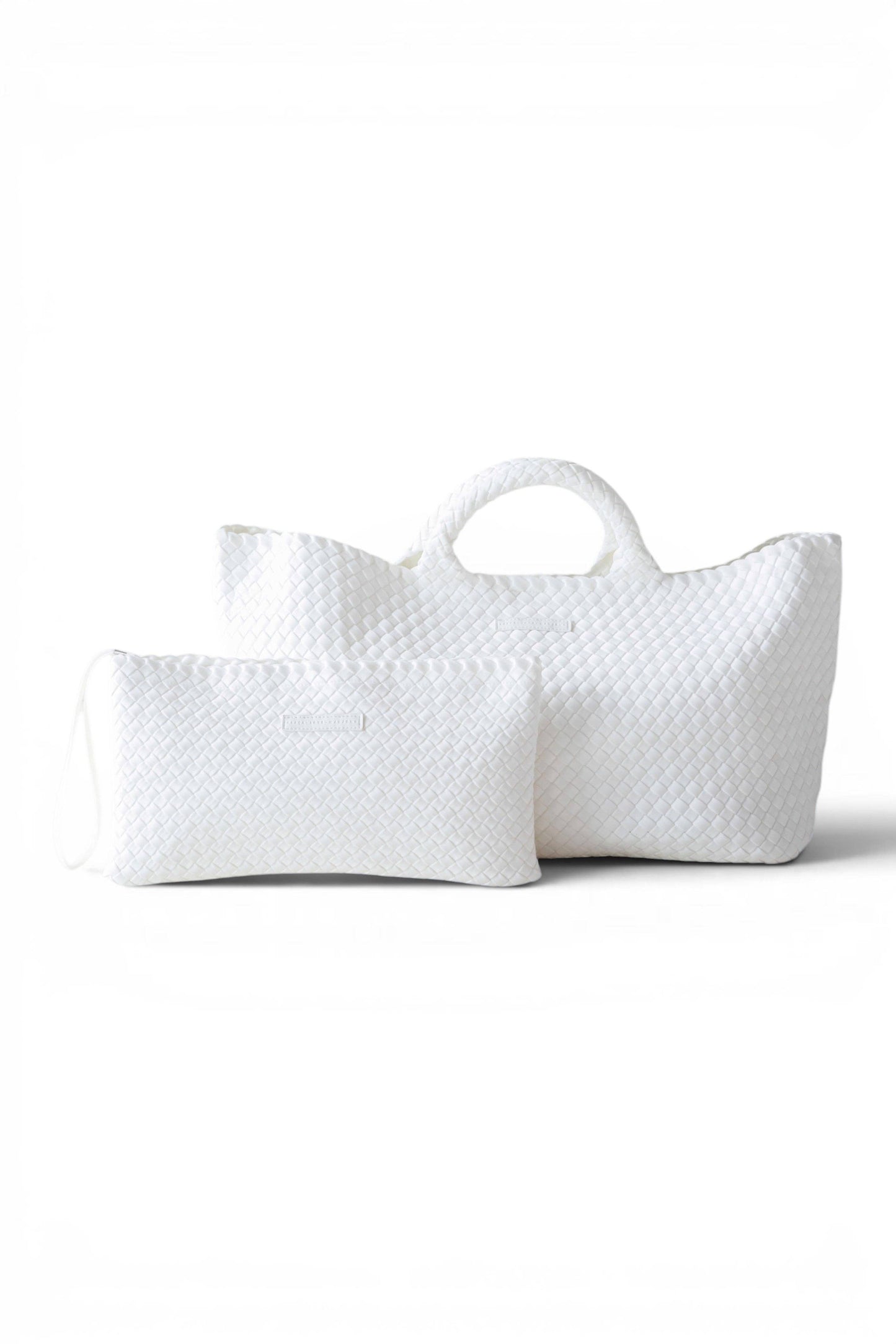 Mahjong Bag - Woven Carryall with Matching Tile Pouch