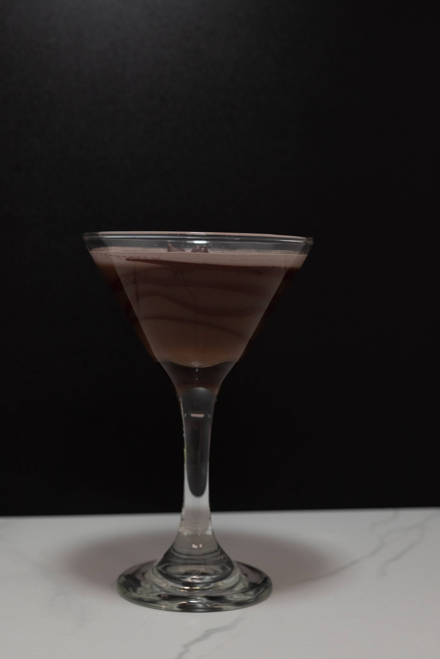Chocolate Martini Glass (Not Real)