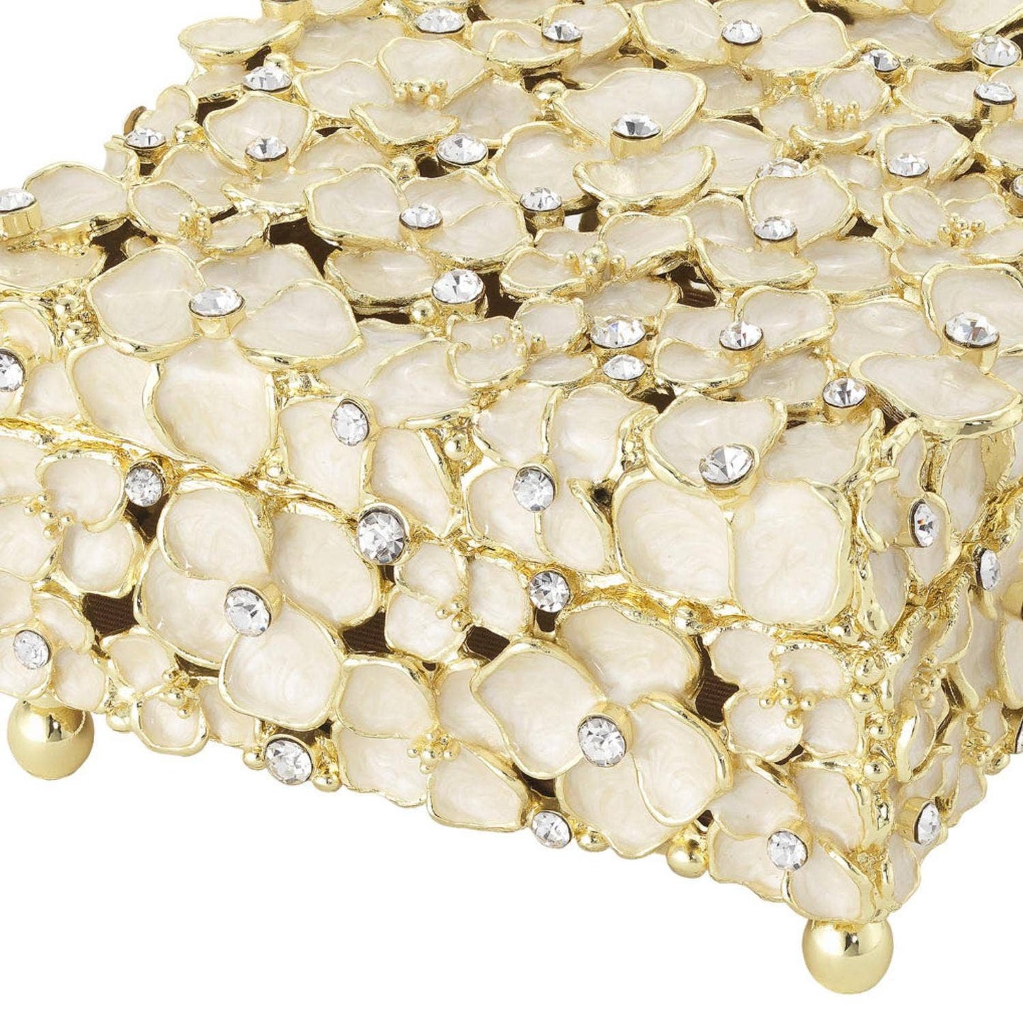 Dogwood Pattern Decorative Box