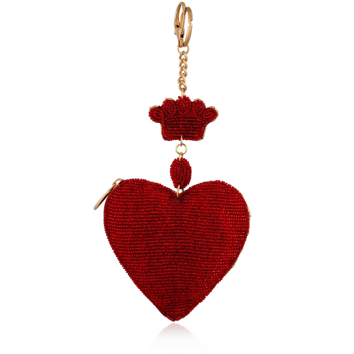 High Court Coin Purse with Red Heart