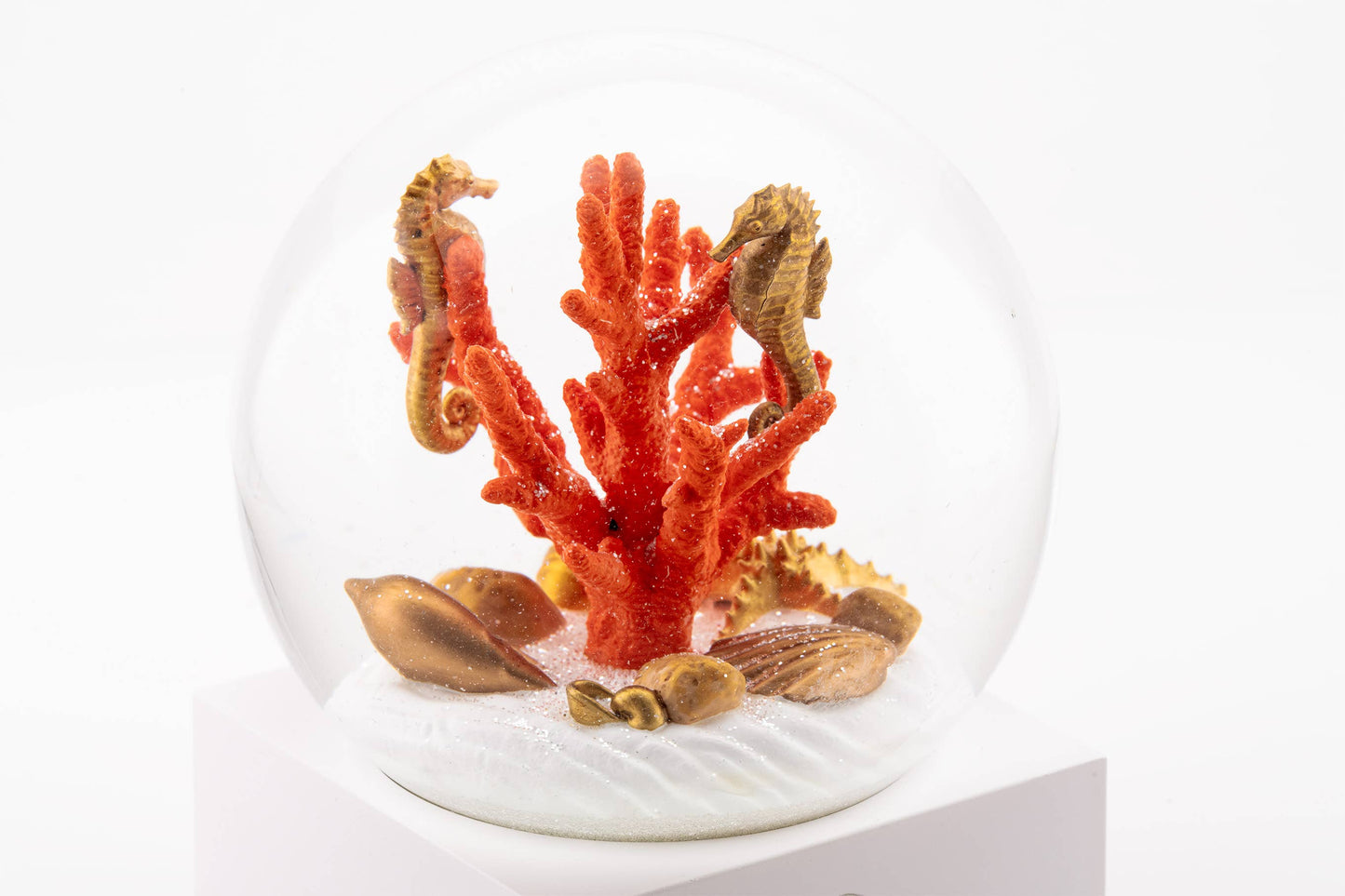 Seahorse Snow Globe
