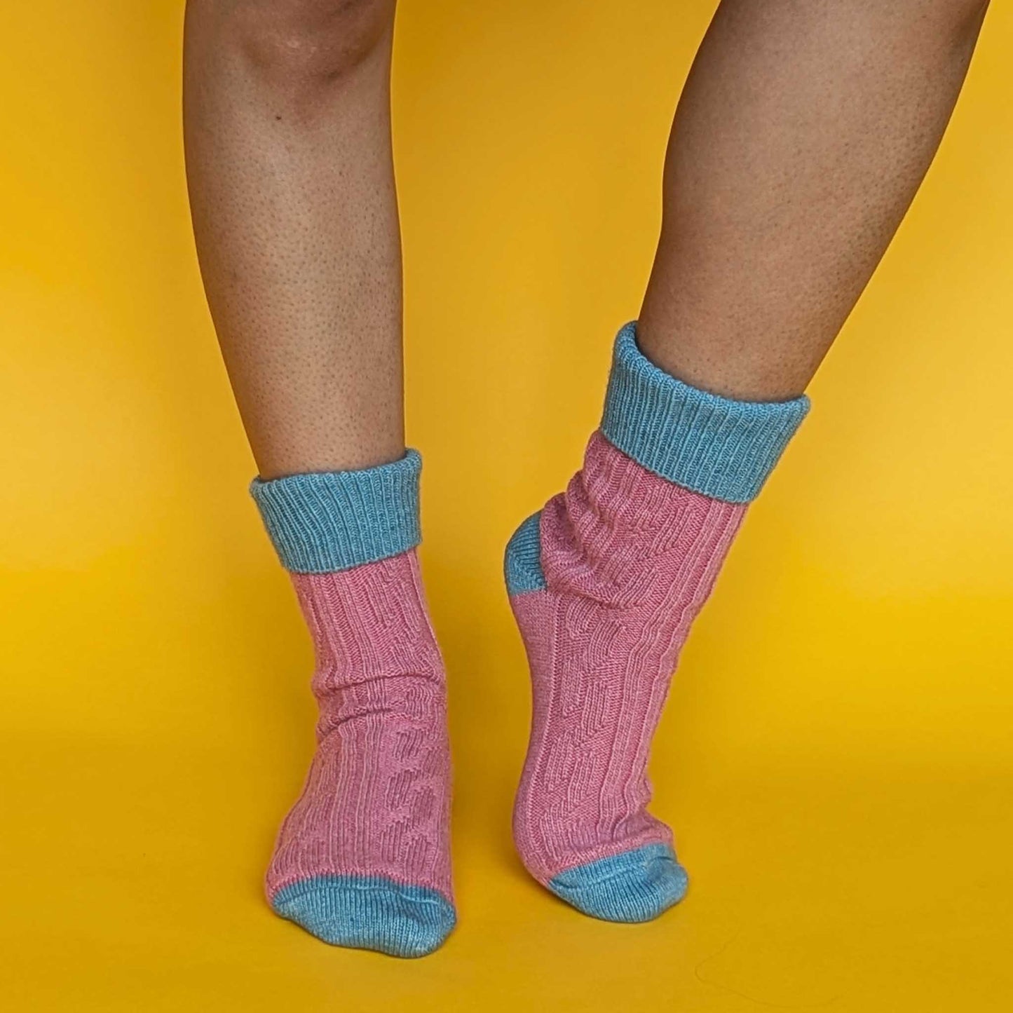 Cashmere Blend Slouch Socks (From England)