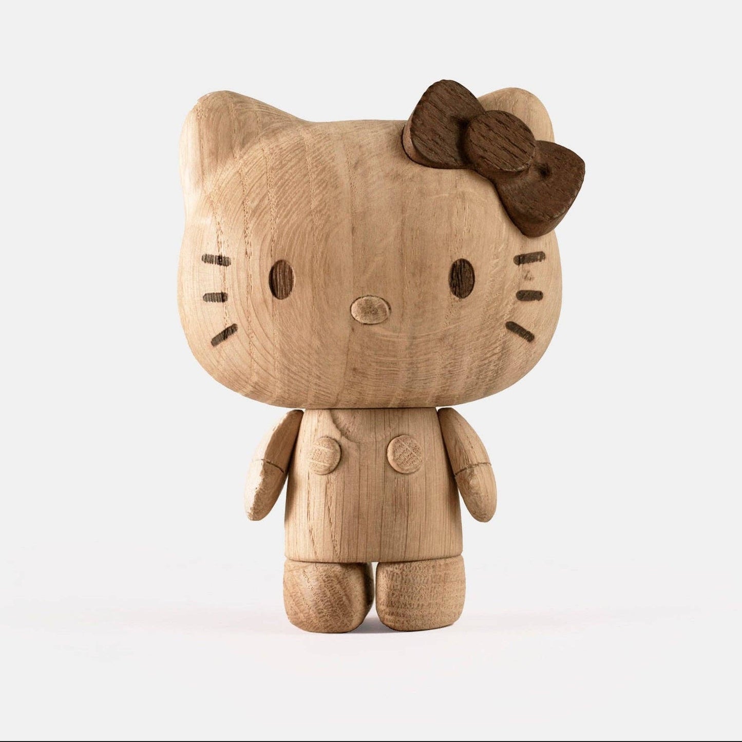 Hello Kitty Sculpture in Oak Wood (Editor's Pick)