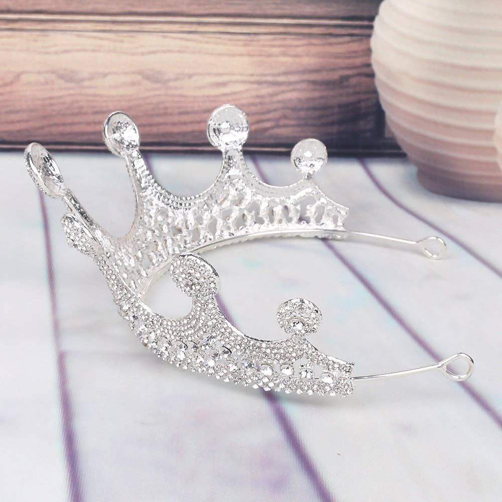 Crown Rhinestone Bride Headband