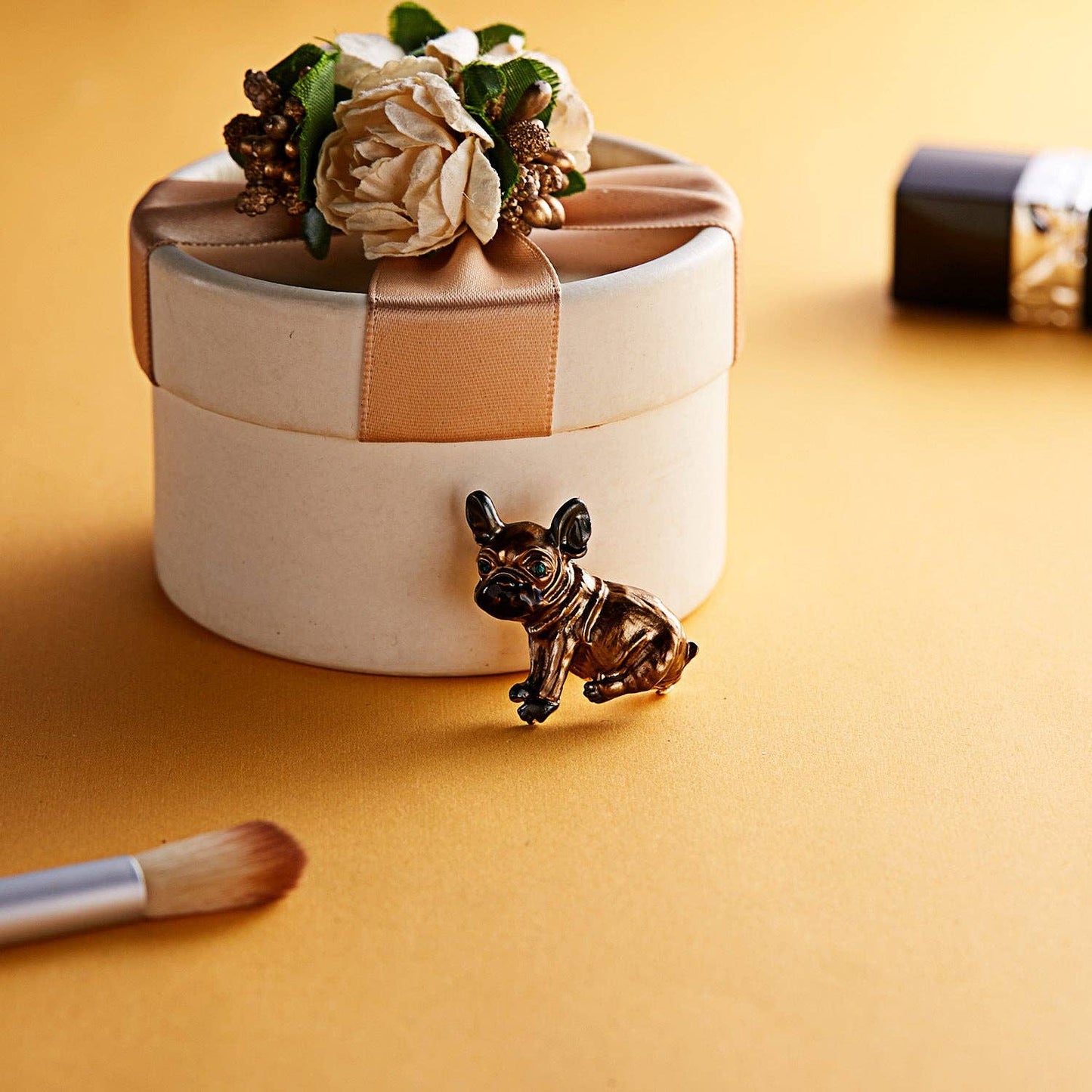 French Bulldog Brooch