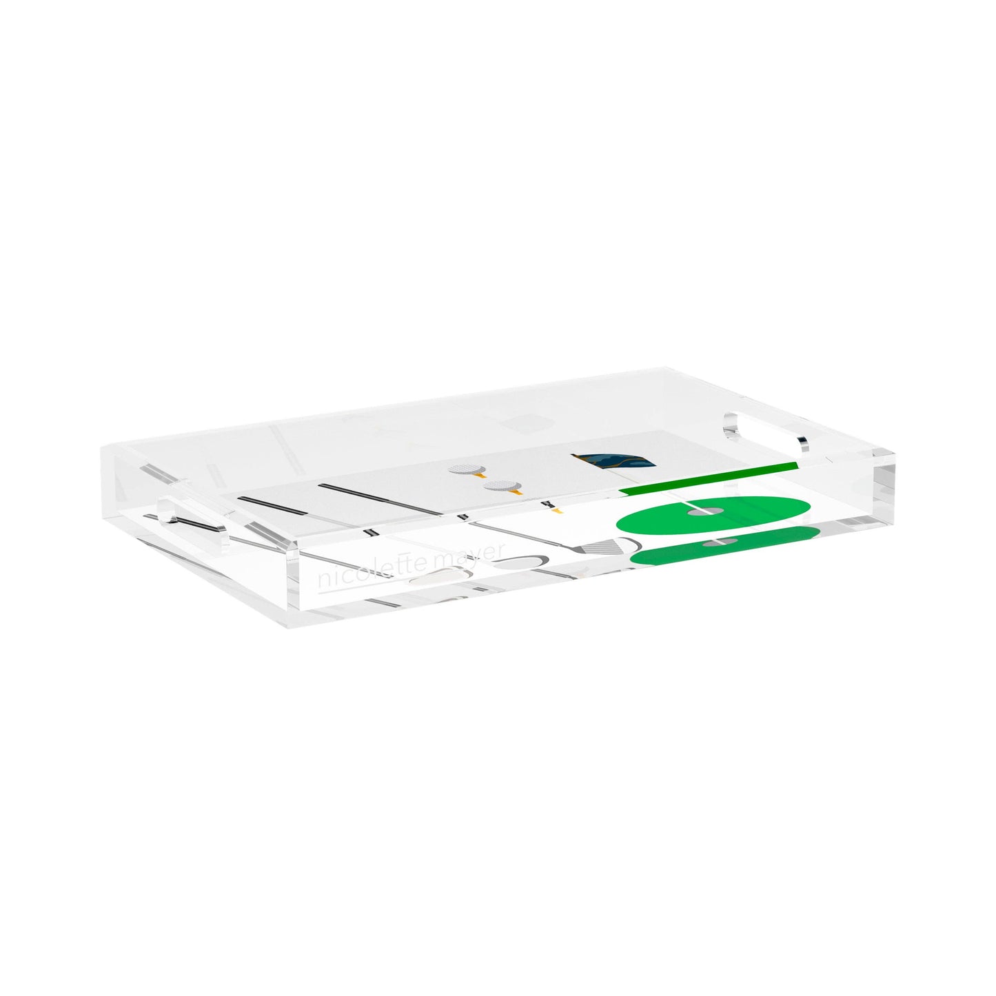 Golf Rectangle Tray