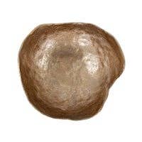 Round Bowl Uneven Rough Gold Finish (LG)