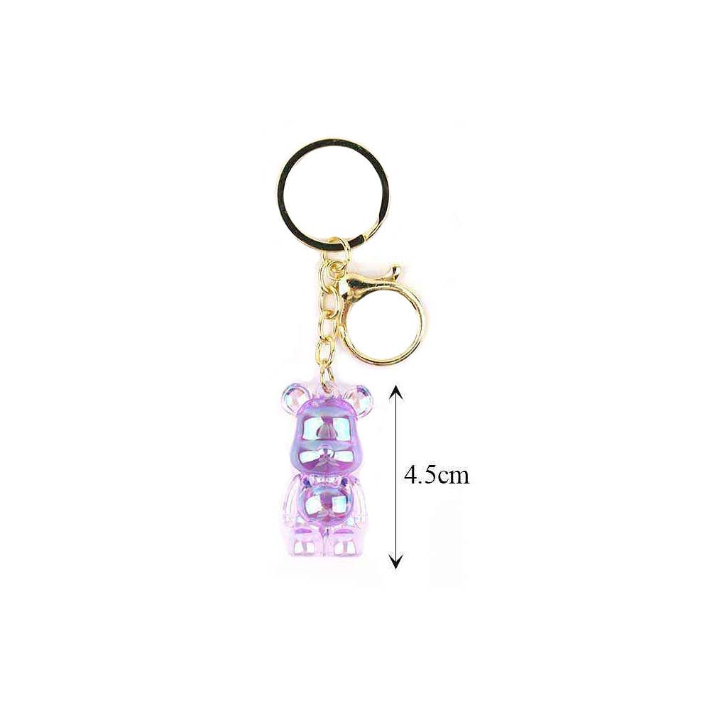 12PCS - Bear Charm Keychains