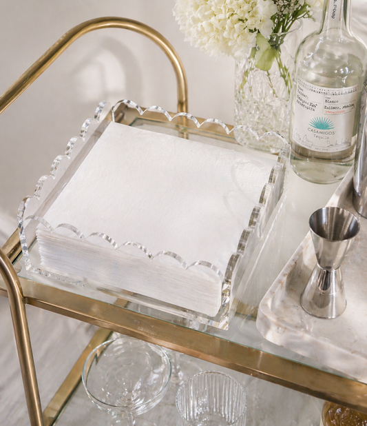 Napkin Holder  - Lunch/Dinner- Scallop