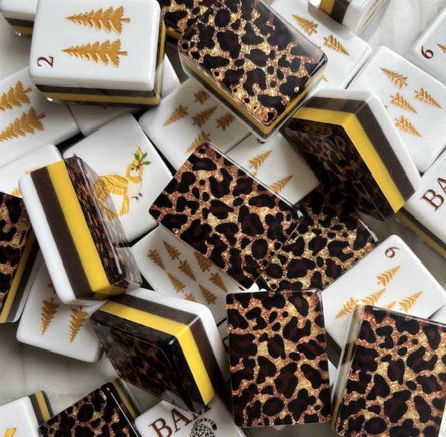 Leopard American Mahjong Tile Set (Limited Production)