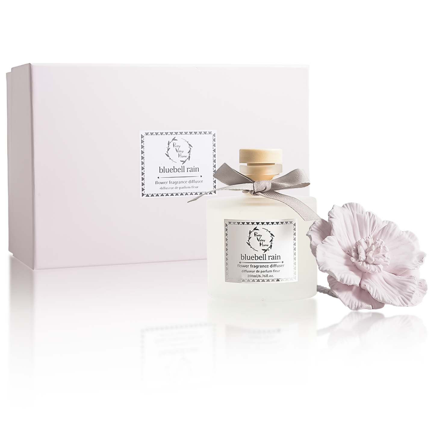 Diffuser Sets Gifts Ceramic Flower (2025)-Pretty Valley Home