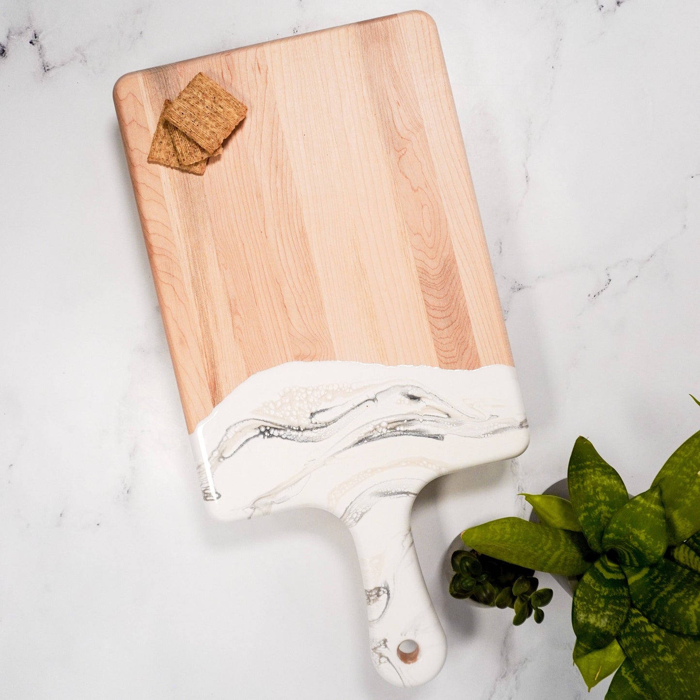 Fabulous Charcuterie Maple Board
