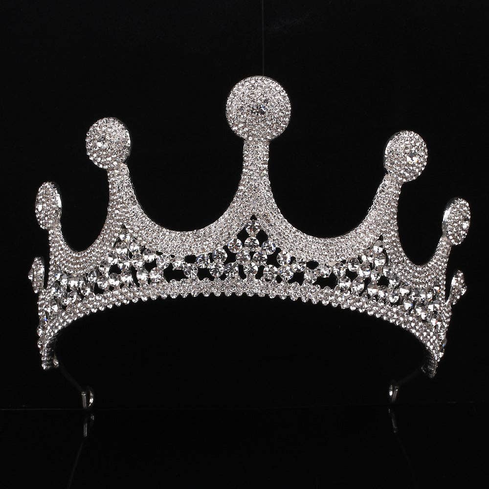 Crown Rhinestone Bride Headband
