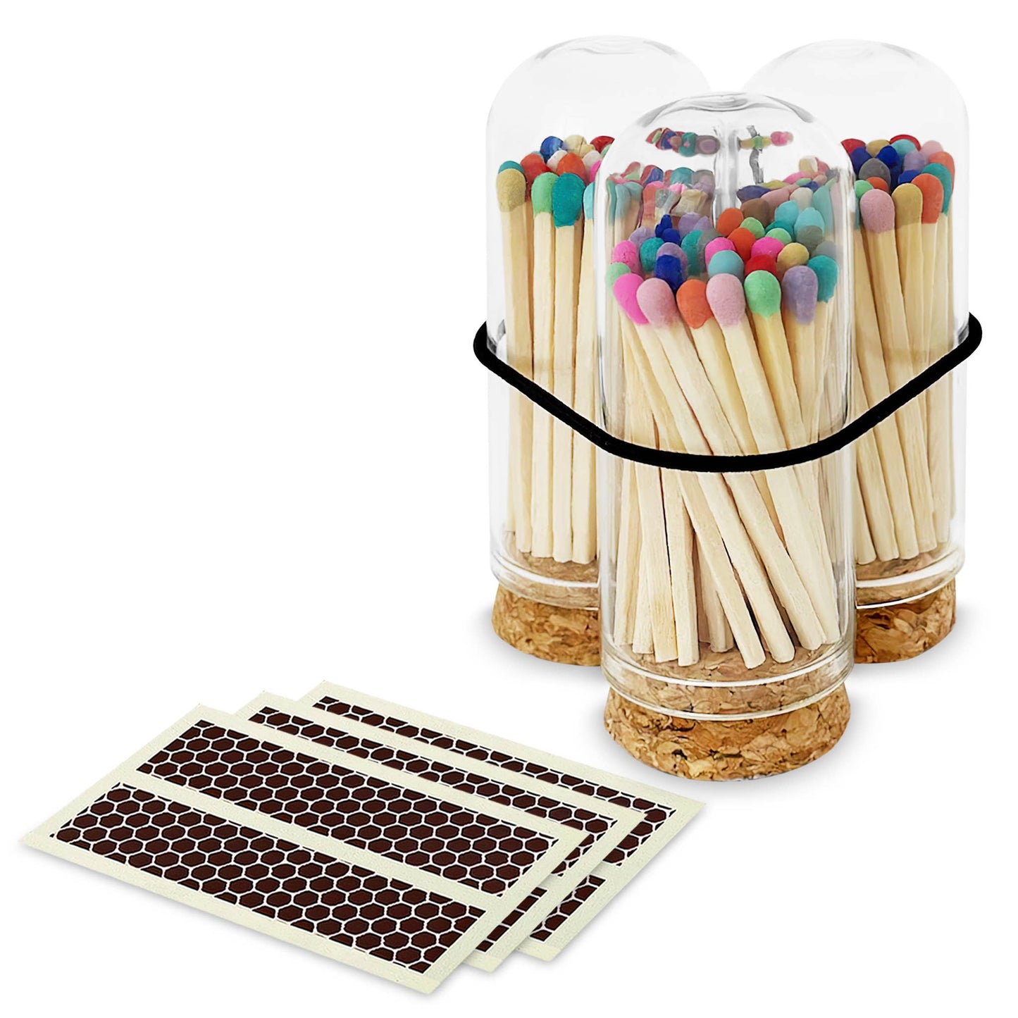 Rainbow Decorative Matches - Sizes & Styles of Your Choice
