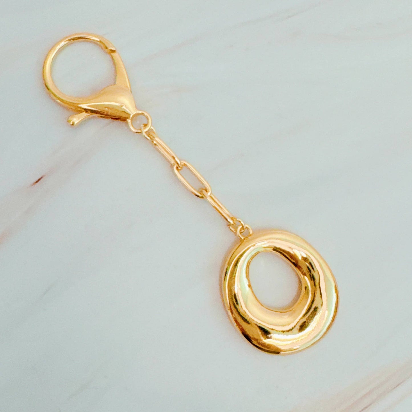 Whimsy Balloon Letter Initial Bag Charm