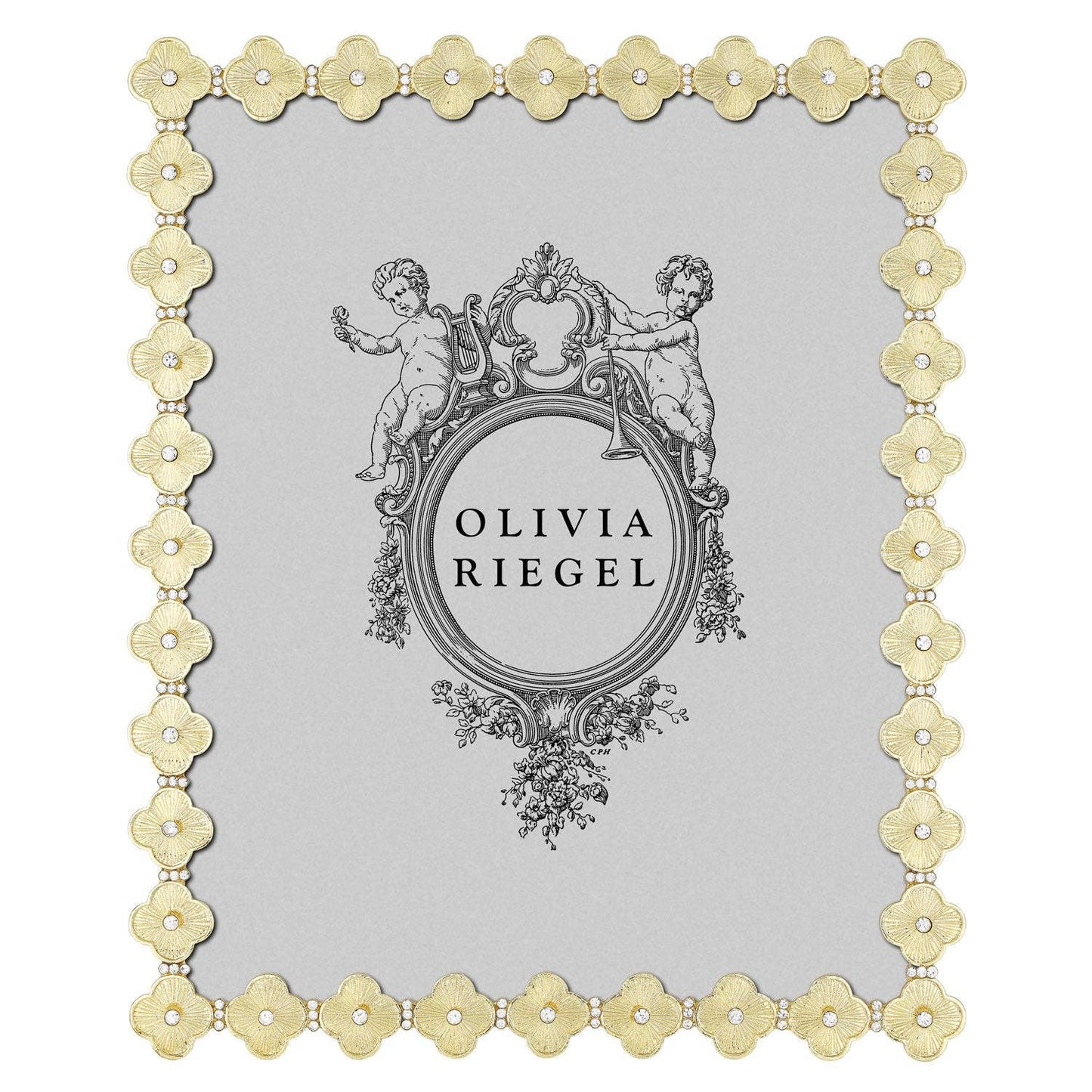 Clover Frame in Gold