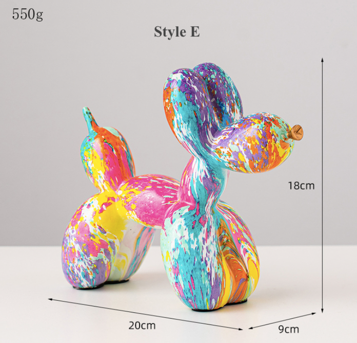 Art Graffiti Balloon Dog Sculpture from Europe