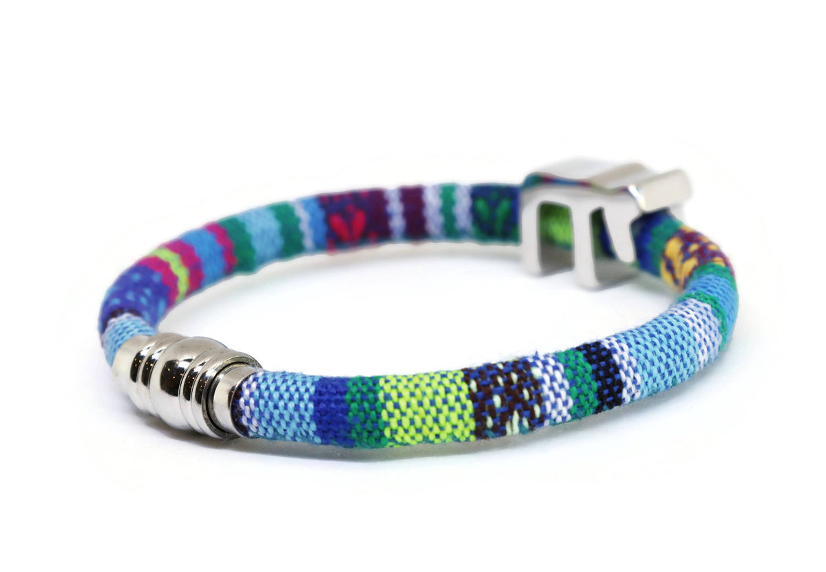 Judaic Chai Woven Bracelet in Choice of Color