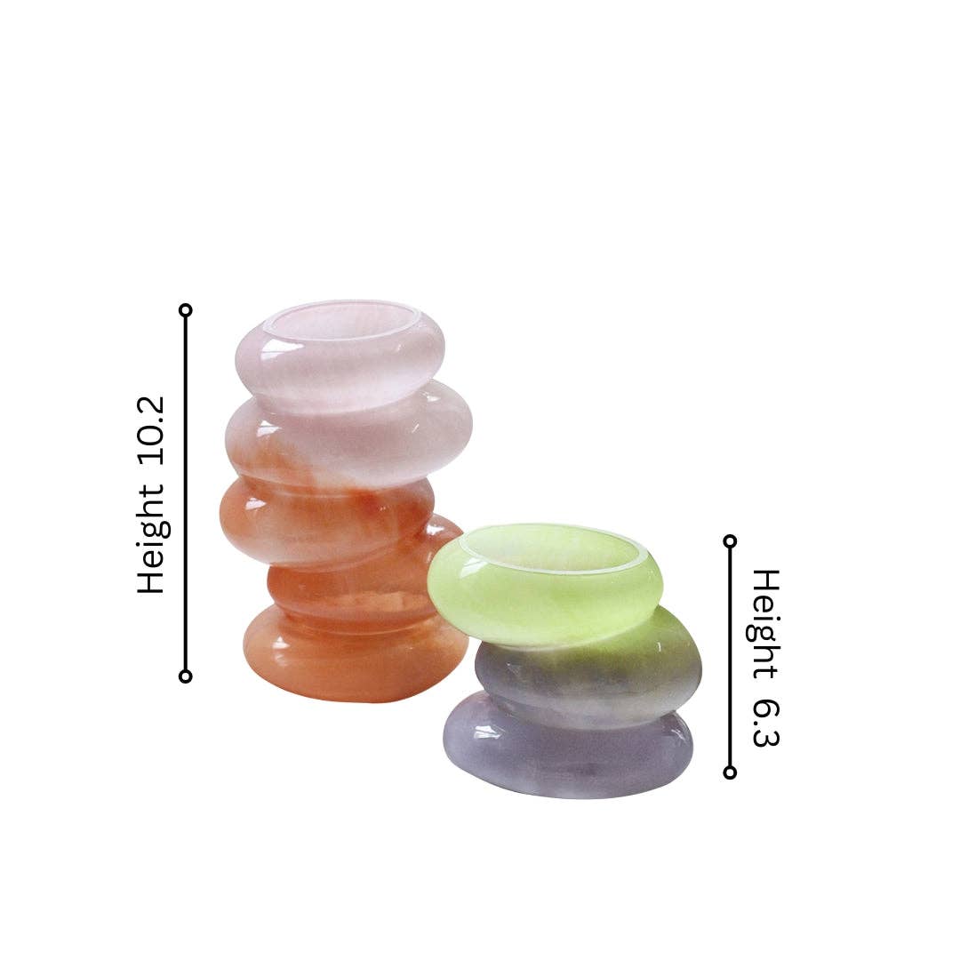 Swirl Glass Vase