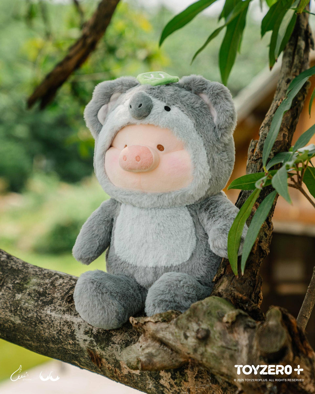 LuLu the Piggy Animal Party - Lazy Koala Lu Plush