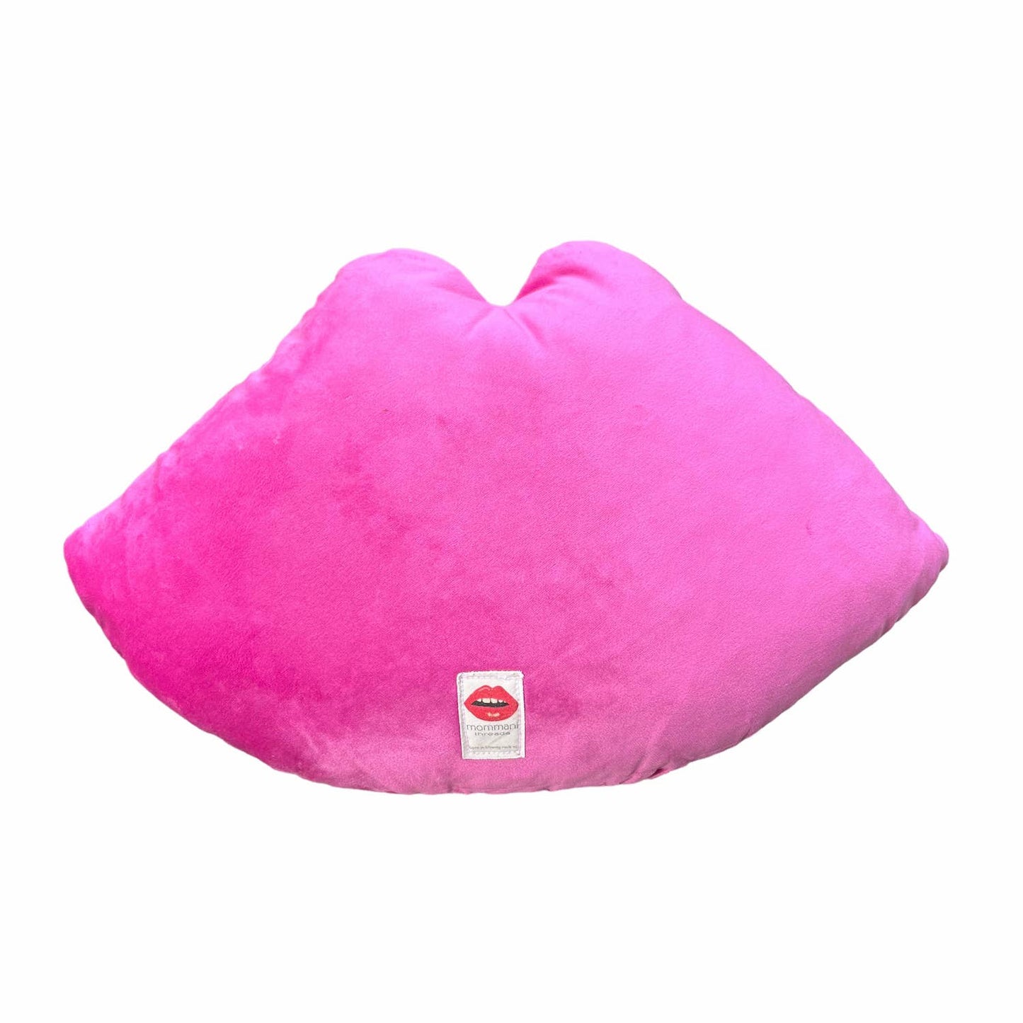 Organic Cotton Sateen "Moi" Sculpted Lips Pillow