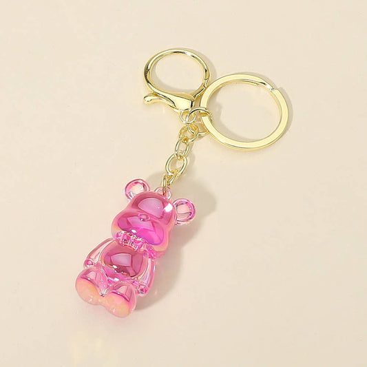 12PCS - Bear Charm Keychains
