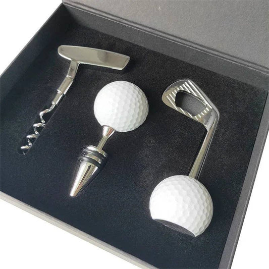 Golf 3-Piece Bar Set & Gift Box | Bartender Kit