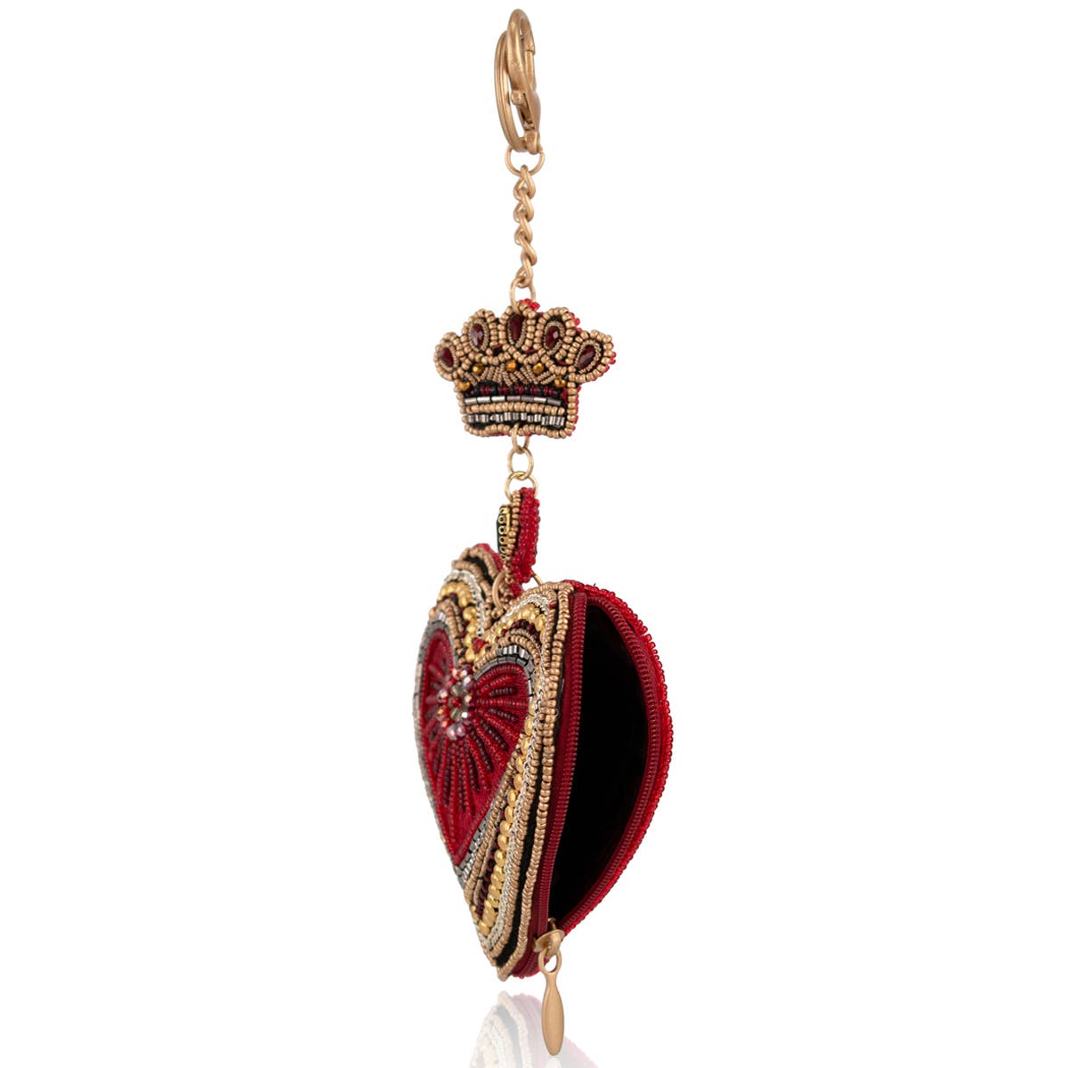 High Court Coin Purse with Red Heart