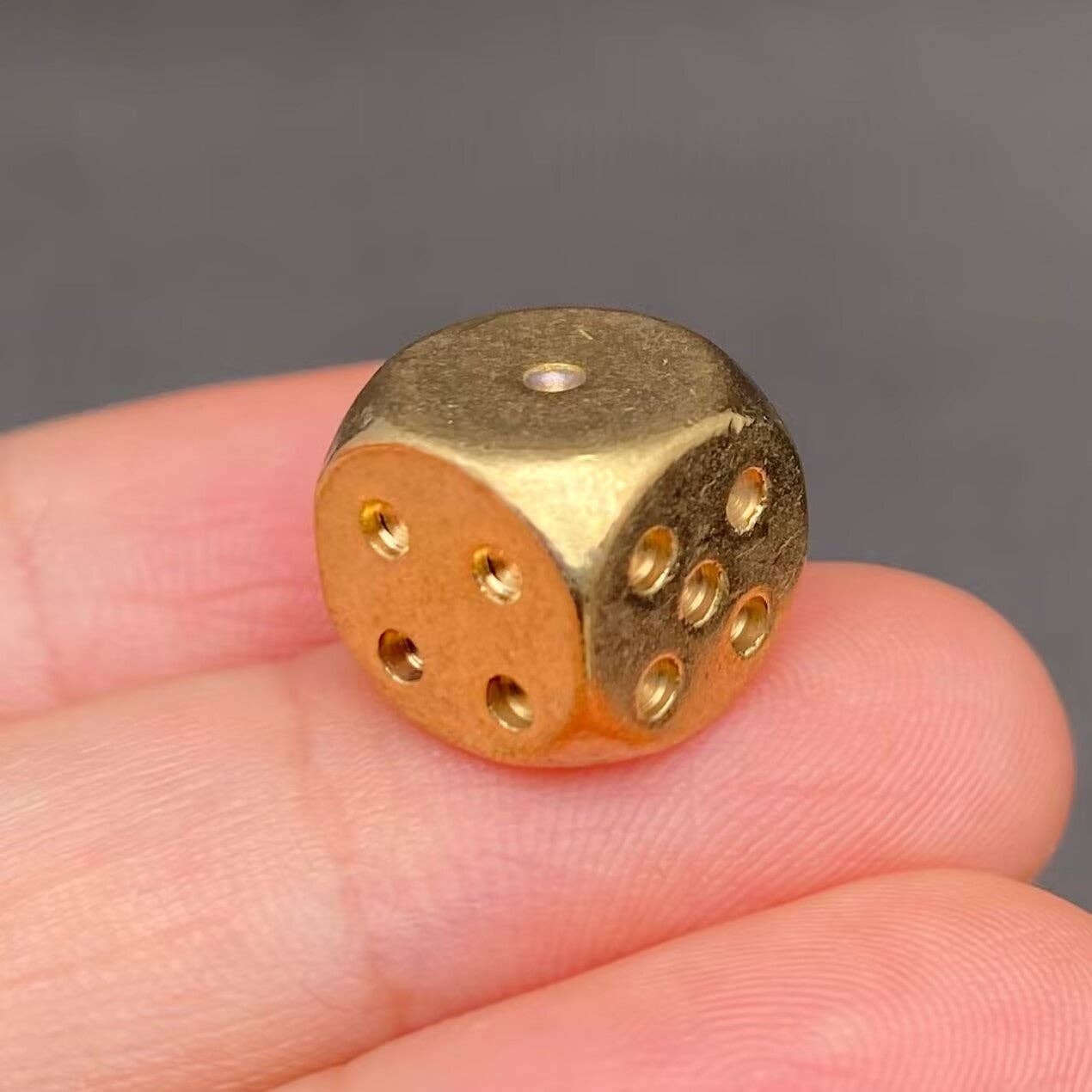 Brass Dice (Each Sold Separately)