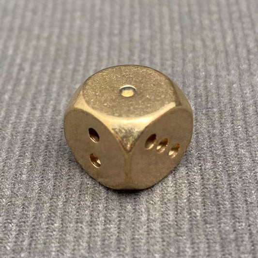 Brass Dice (Each Sold Separately)