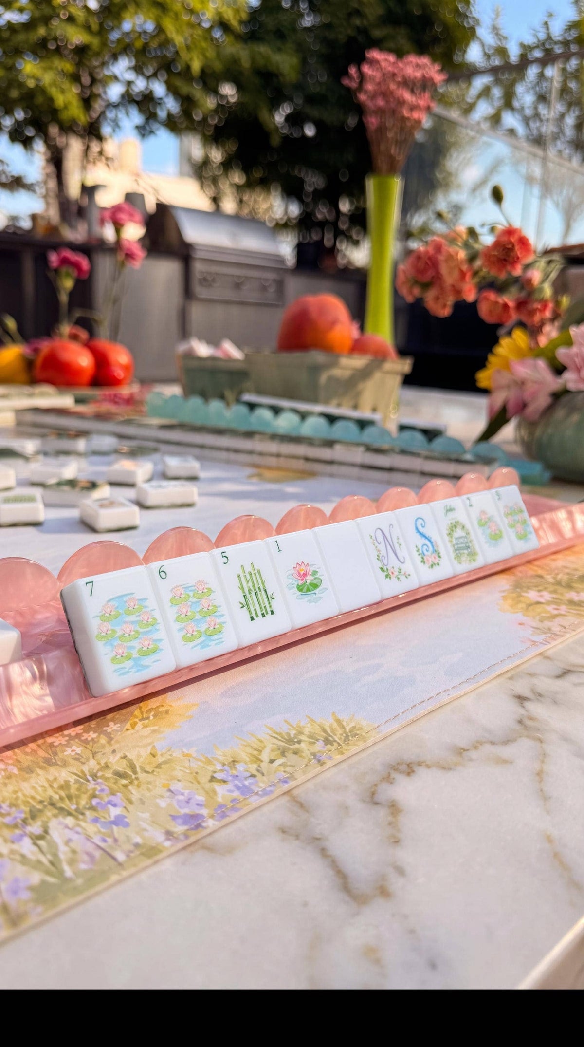 Mahjong Set Collection, A Morning in The Garden