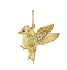 Sparrow Charm by Jenna Blake