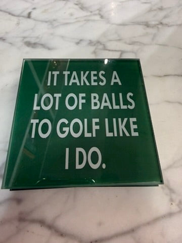 It Takes a lot of balls to golf like I do *Exclusive to Code Blue*