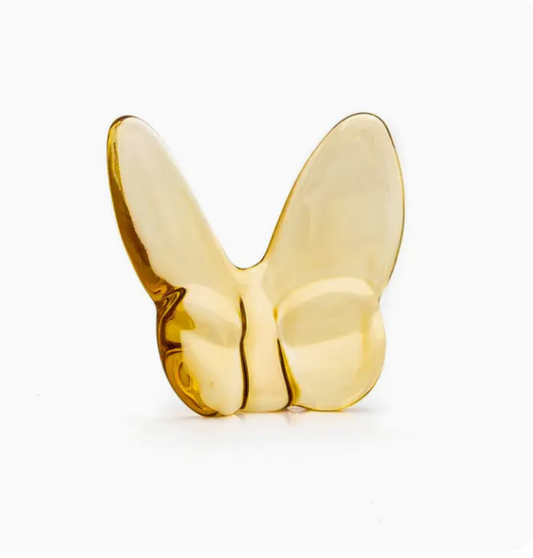 Crystal Butterfly in Gold
