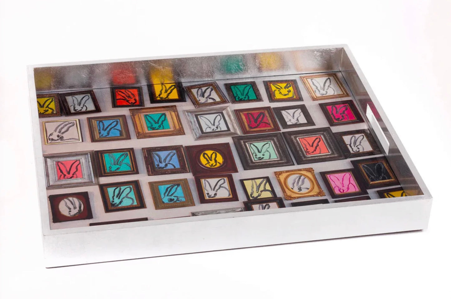 HUNT STUDIO SILVER LEAF TRAY