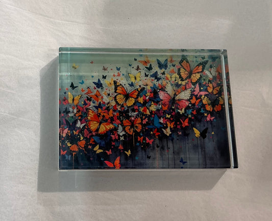 Glass Block Vibe- Butterflies *Exclusive to Code Blue*