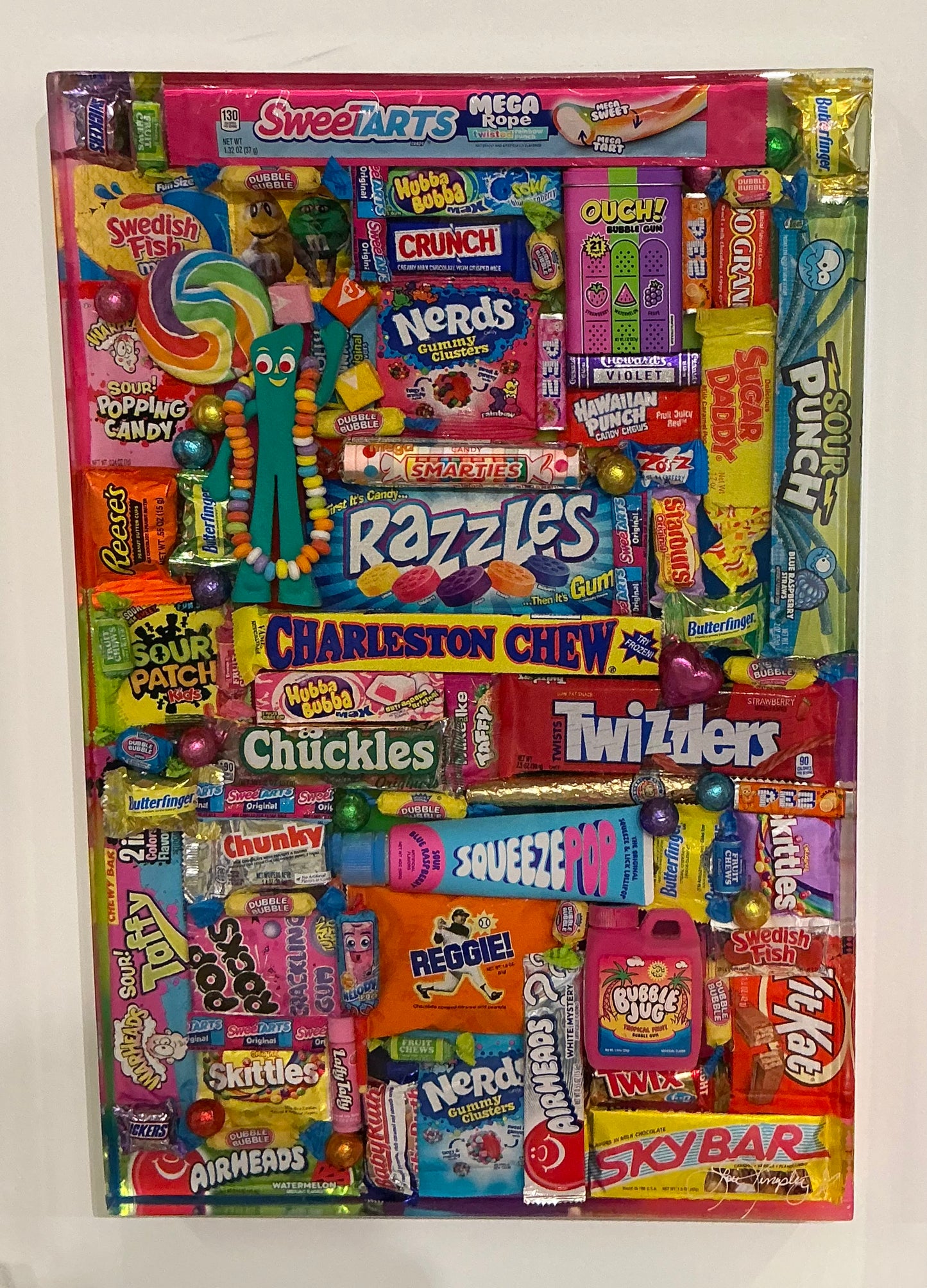 Handmade One-of-a-Kind Resin Art with Real Candy