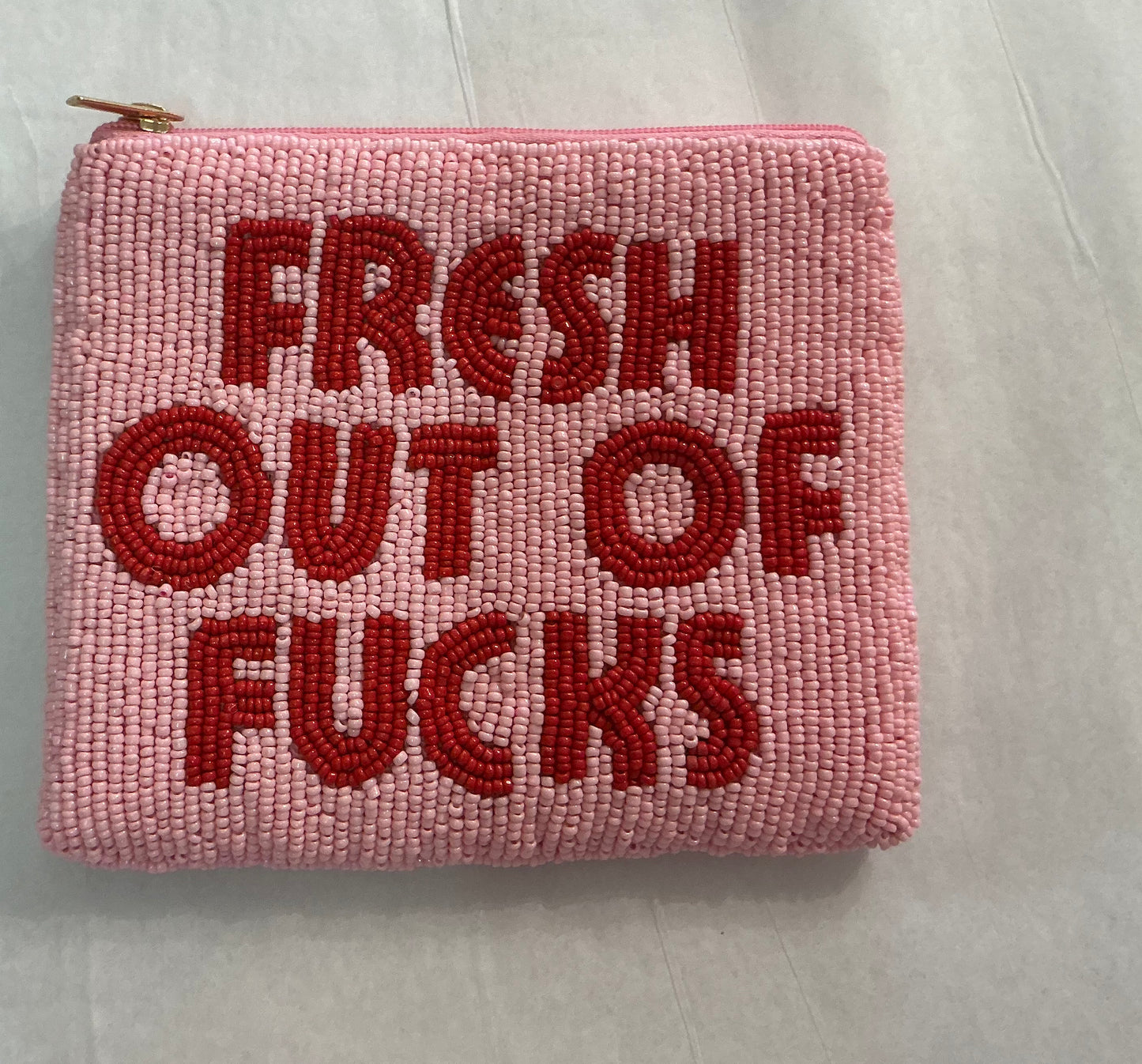 Beaded Coin Purse - Various Sayings