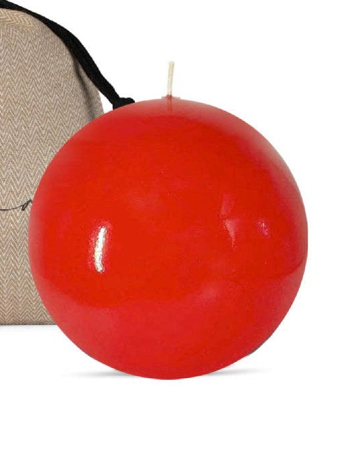 Hand Painted High Gloss Candle Sphere: 4, 5 or 6 inch (Assorted Colors)