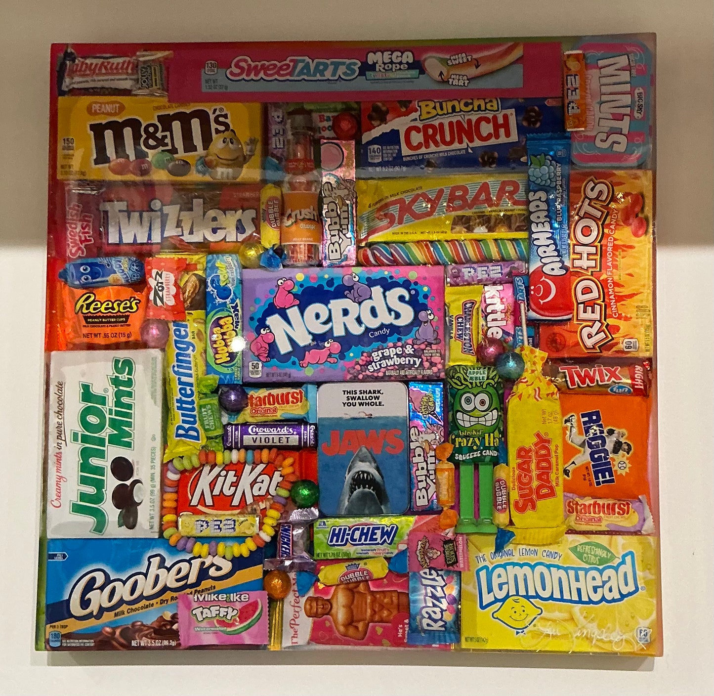 Handmade One-of-a-Kind Resin Art with Real Candy