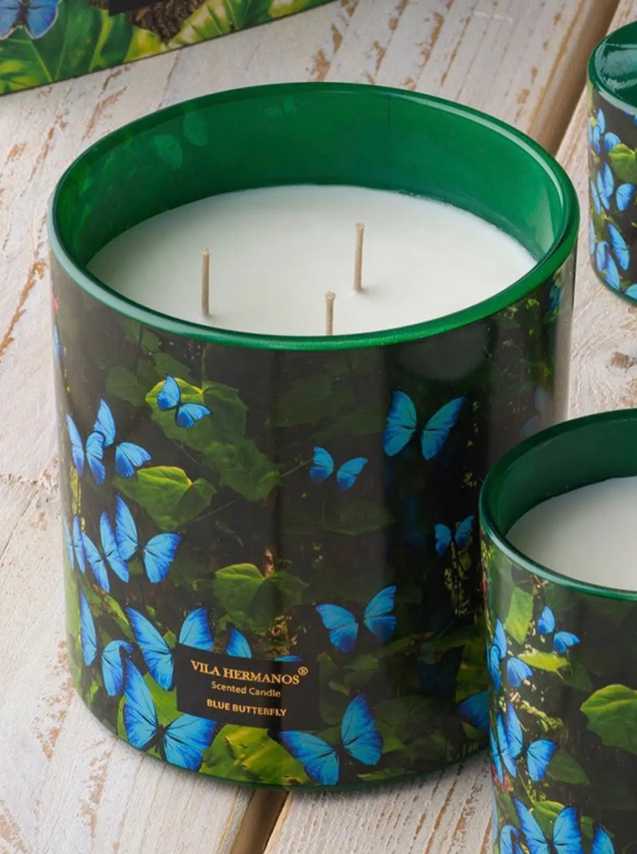 Blue Butterfly Candle 200g